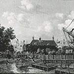 Pieter Godfried Bertichen, Scheepstimmerwerf "De Walvis" op het Bickerseiland, 1811-1833. Collectie Amsterdam Museum (Bruikleen Koninklijk Oudheidkundig Genootschap)
