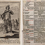 Casper Luyken (naar), Iulius, na 1709, ets. Collectie Amsterdam Museum, A 44740 – recto en verso 