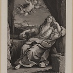 Sancta Maria Magdalena, 1773, Robert Strange naar Guido Reni, gravure, collectie Amsterdam Museum