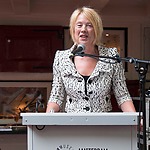 Judikje Kiers tijdens haar openingsspeech - Photo & copyright Pieter Dammen / fotograaf Europride 2016