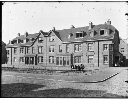 Van der Pekstraat, 26 maart 1920. Foto: Stadsarchief Amsterdam.