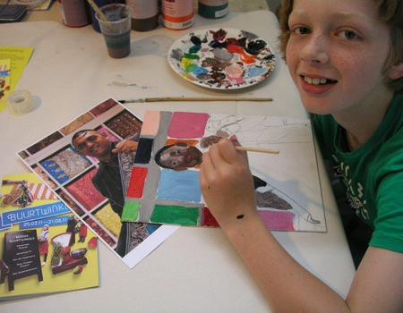 Kinderworkshop: "Ondernemers-portretten"