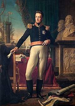 Portret van Koning Willem I, 1823