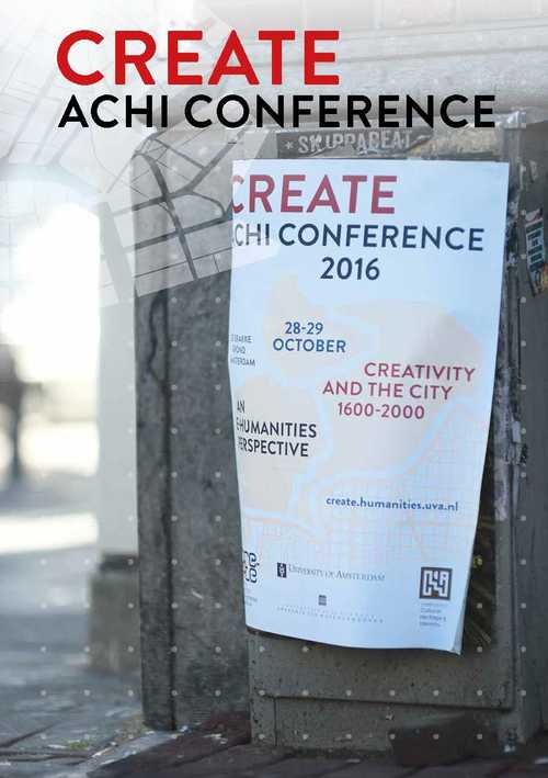 Create Achi Converance (foto: Universiteit van Amsterdam)