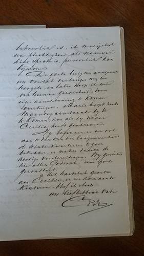 Brief CP van Eeghen aan Jan Gunning 2 oktober 1885 p2