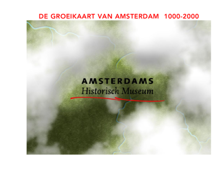 Groeikaart Amsterdam 1000-2000 