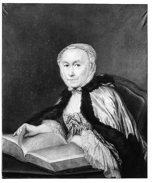 Sara Troost, Portret van Johanna Capelle, 1762.