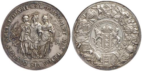 1632, oprichting van het Athenaeum Illustre te Amsterdam, 1682 (inv.nr. PA 447)