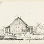 Dirk Valkenburg (1675-1718), De suikermolen en andere gebouwen, waaronder een verblijf voor tot slaaf gemaakten op plantage Waterlant, ca. 1706-’08. Rijksmuseum Amsterdam, Inv. nr. RP-T-1905-103