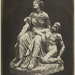 Sculptuur van choleraslachtoffers door Antoine Étex, 1851. Rijksmuseum