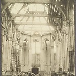 Nieuwezijds Kapel, interieur tijdens de afbraak, circa 1908, Amsterdam, Stadsarchief