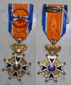 Koninklijke onderscheiding Orde van Oranje Nassau - Collectie Amsterdam Museum KA 22384.1