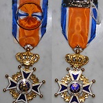 Koninklijke onderscheiding Orde van Oranje Nassau - Collectie Amsterdam Museum KA 22384.1