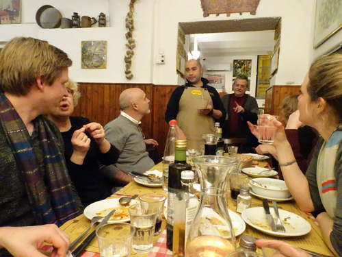 Eten is ook erfgoed, vooral in Italië - foto Annemarie de Wildt
