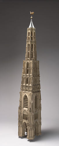  Model van de onvolmaakte toren van de Nieuwe Kerk