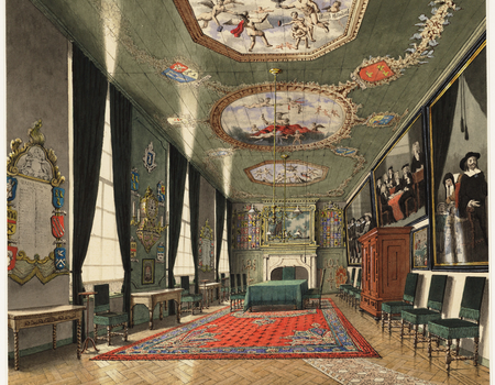 Regentenkamer van ’t Burgerweeshuis, J.M.A. Rieke (1851-1899), collectie Stadsarchief Amsterdam