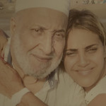 Hajia met haar vader Abdellah Zaki copyright familie Zaki