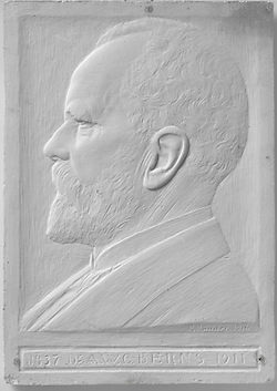 Portret van dr. A.W.C. Berns 1911
