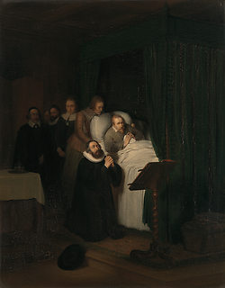 J.L. Cornet, Het sterfbed van Hugo de Groot (1845)