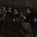 Bartholomeus van der Helst, Overlieden van de Handboogdoelen, 1653. Amsterdam Museum (SA 7329).