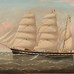 De Amsterdam (een van de schepen van de firma Van Eeghen & Co), collectie Scheepvaartmuseum