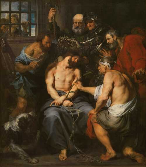 De Doornenkroning ca. 1618-20, Prado, Madrid.jpg