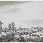 Paulus Constantijn la Fargue, Gezicht bij het Gemeenlandshuis Swanenburg te Halfweg, circa 1778 (TA 31358)