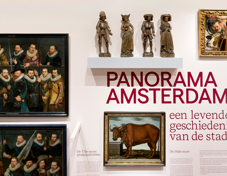 Overzichten Panorama Amsterdam. Een levende geschiedenis van de stad
